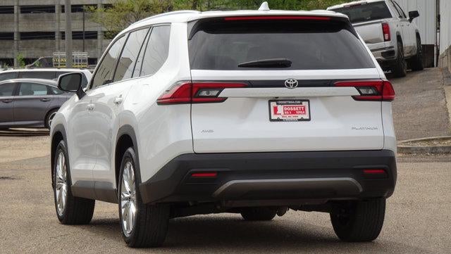 2025 Toyota Grand Highlander Platinum AWD (Natl)