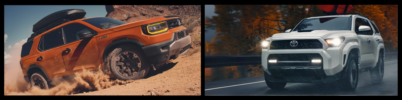 2026 Honda Passport vs 2026 Toyota 4Runner